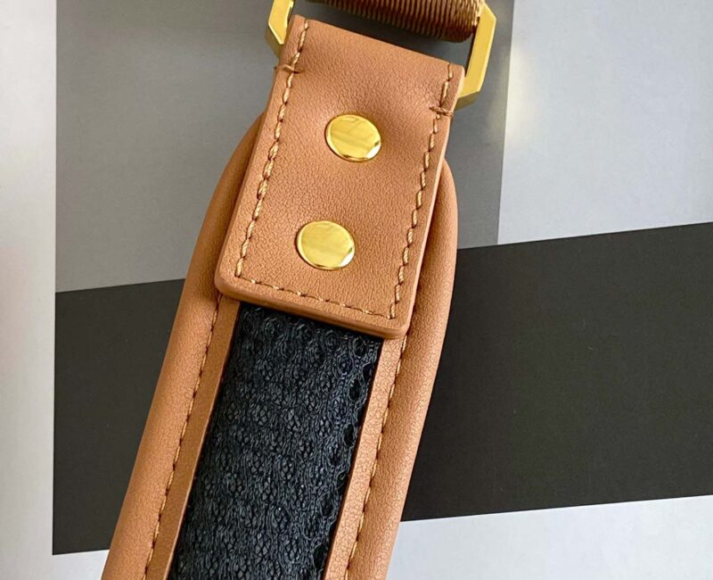 Balo MCM Stark Side Studs Visetos màu Cognac Mini Best Quality