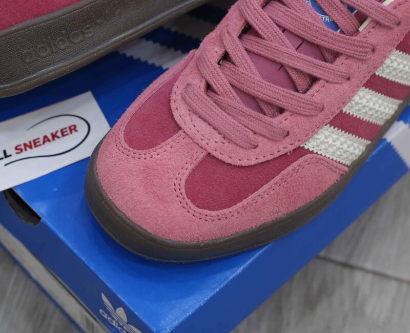 Giày Adidas Gazelle Indoor ‘Pink Cloud White’ Like Auth