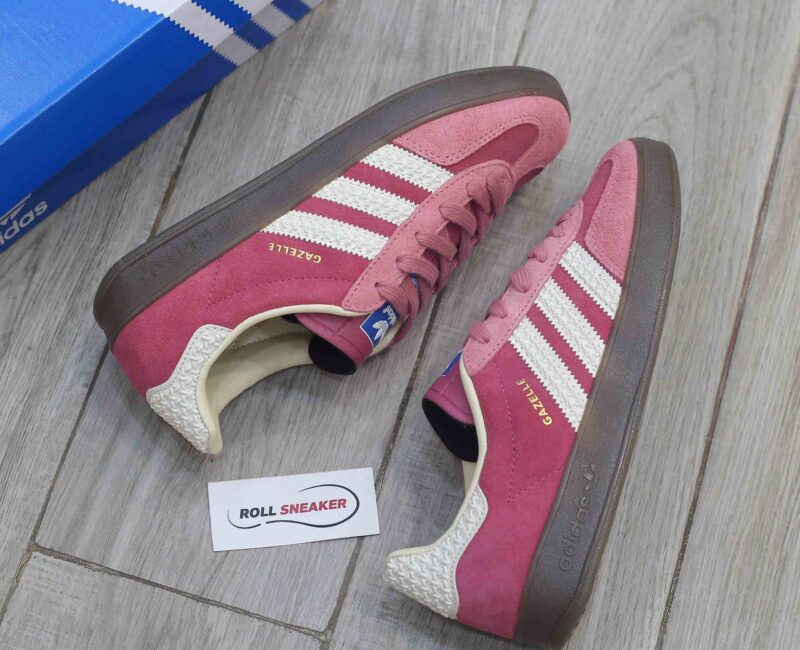 Giày Adidas Gazelle Indoor ‘Pink Cloud White’ Like Auth