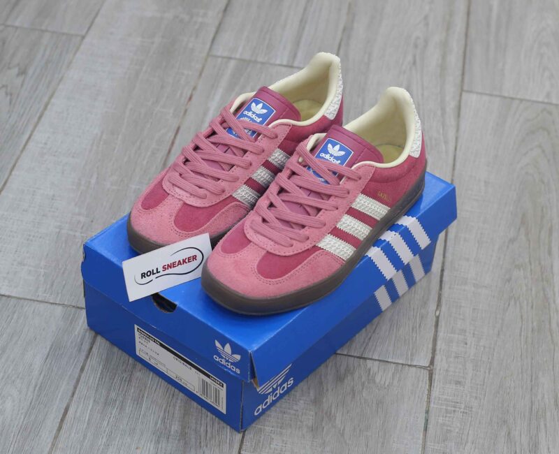 Giày Adidas Gazelle Indoor ‘Pink Cloud White’ Like Auth