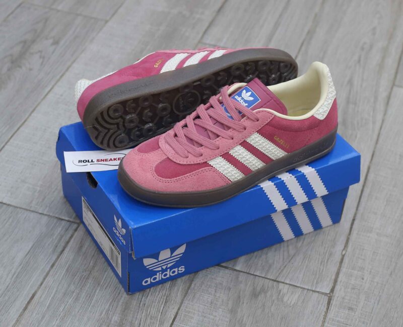 Giày Adidas Gazelle Indoor ‘Pink Cloud White’ Like Auth