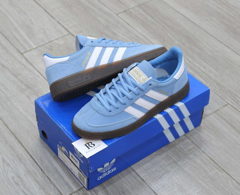 Giày Adidas Handball Spezial Light Blue Like Auth