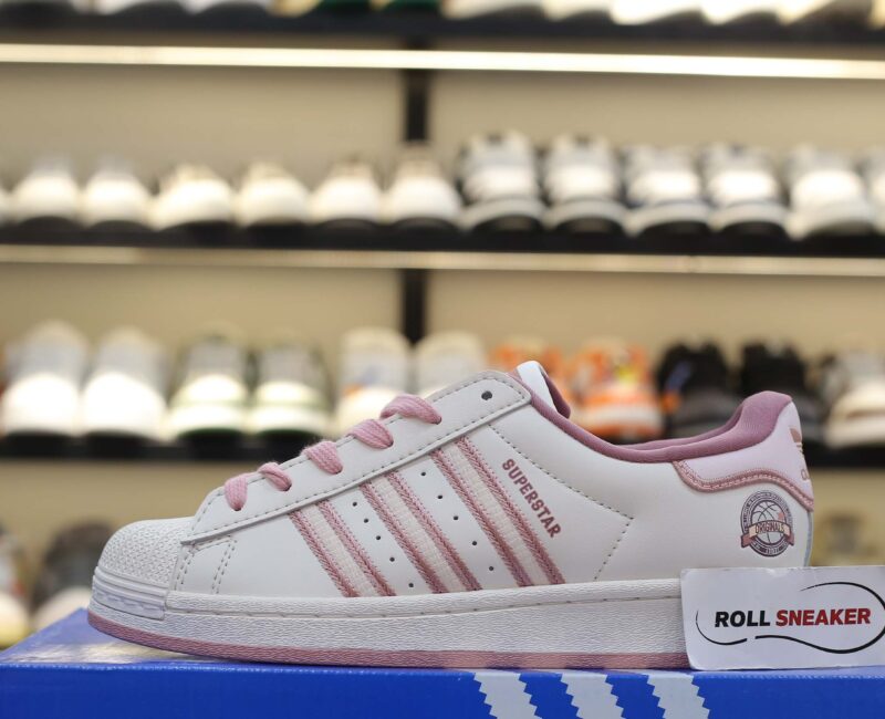 Giày Adidas Original Super Star Pink Beige Best Quality