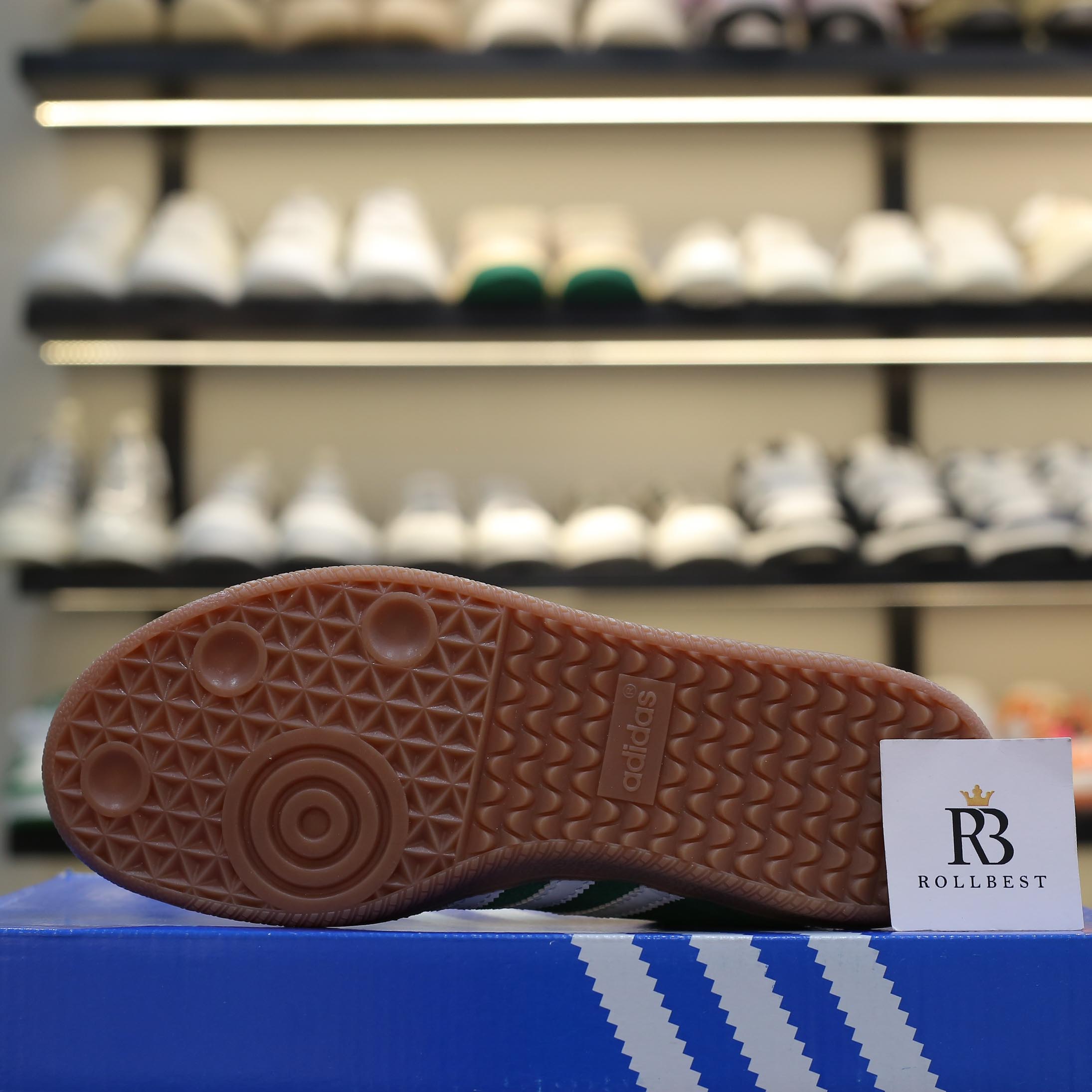 Giày Adidas Samba OG ‘Collegiate Green Gum Grey Toe’ Best Quality