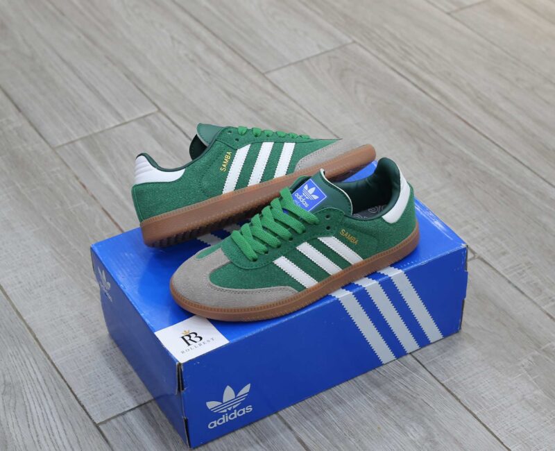 Giày Adidas Samba OG ‘Collegiate Green Gum Grey Toe’ Best Quality