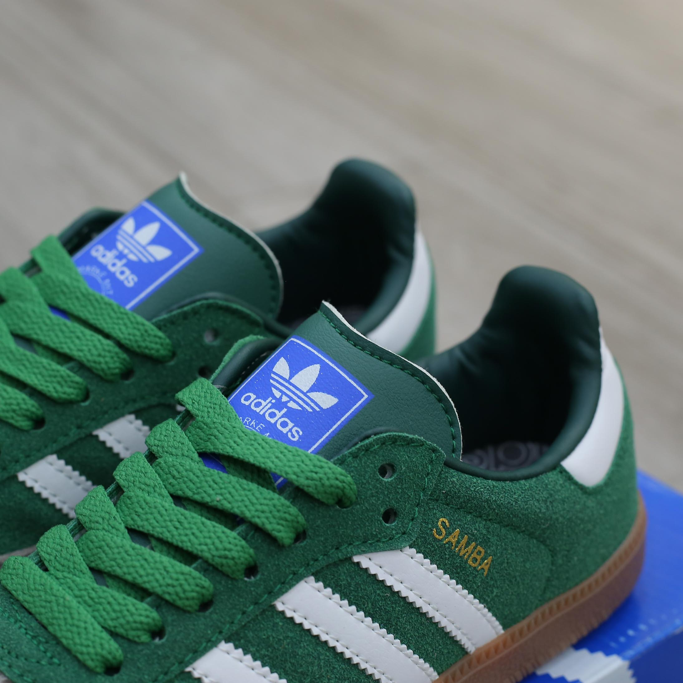 Giày Adidas Samba OG ‘Collegiate Green Gum Grey Toe’ Best Quality