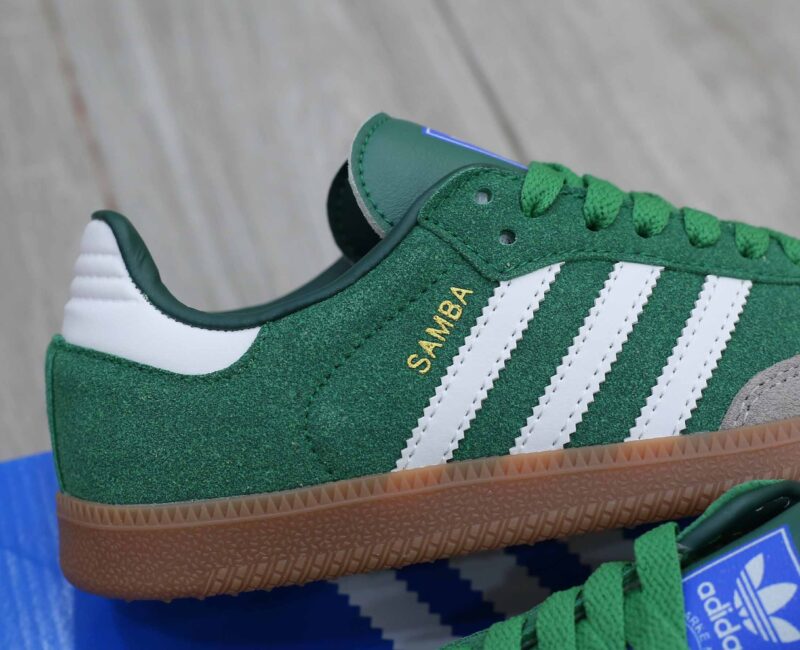 Giày Adidas Samba OG ‘Collegiate Green Gum Grey Toe’ Best Quality