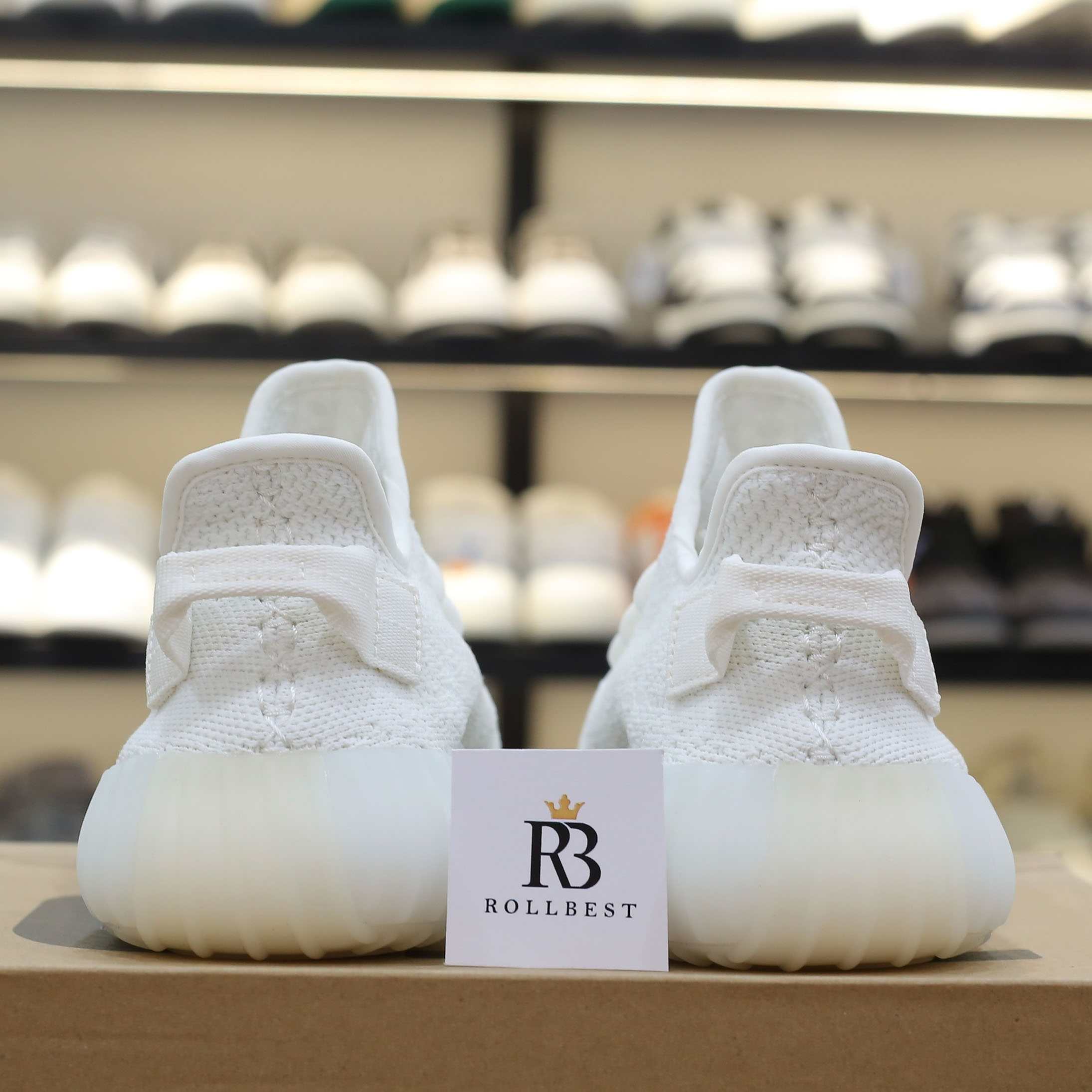 Giày Adidas Yeezy 350 V2 Cream White Best Quality