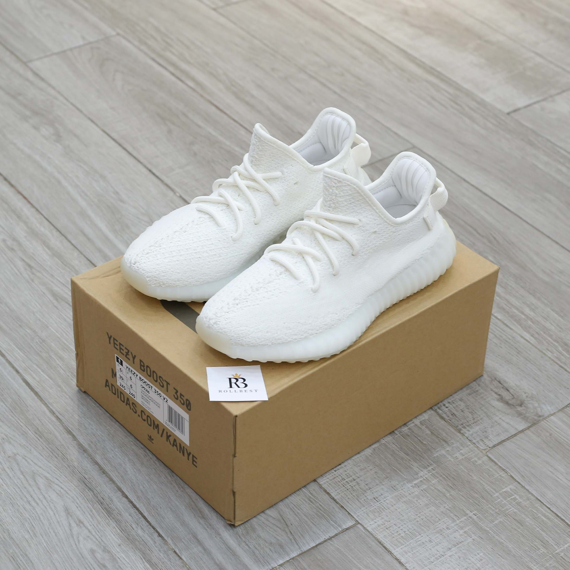 Giày Adidas Yeezy 350 V2 Cream White Best Quality