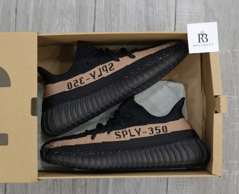 Giày Adidas Yeezy Boost 350 V2 Core Black Copper Best Quality
