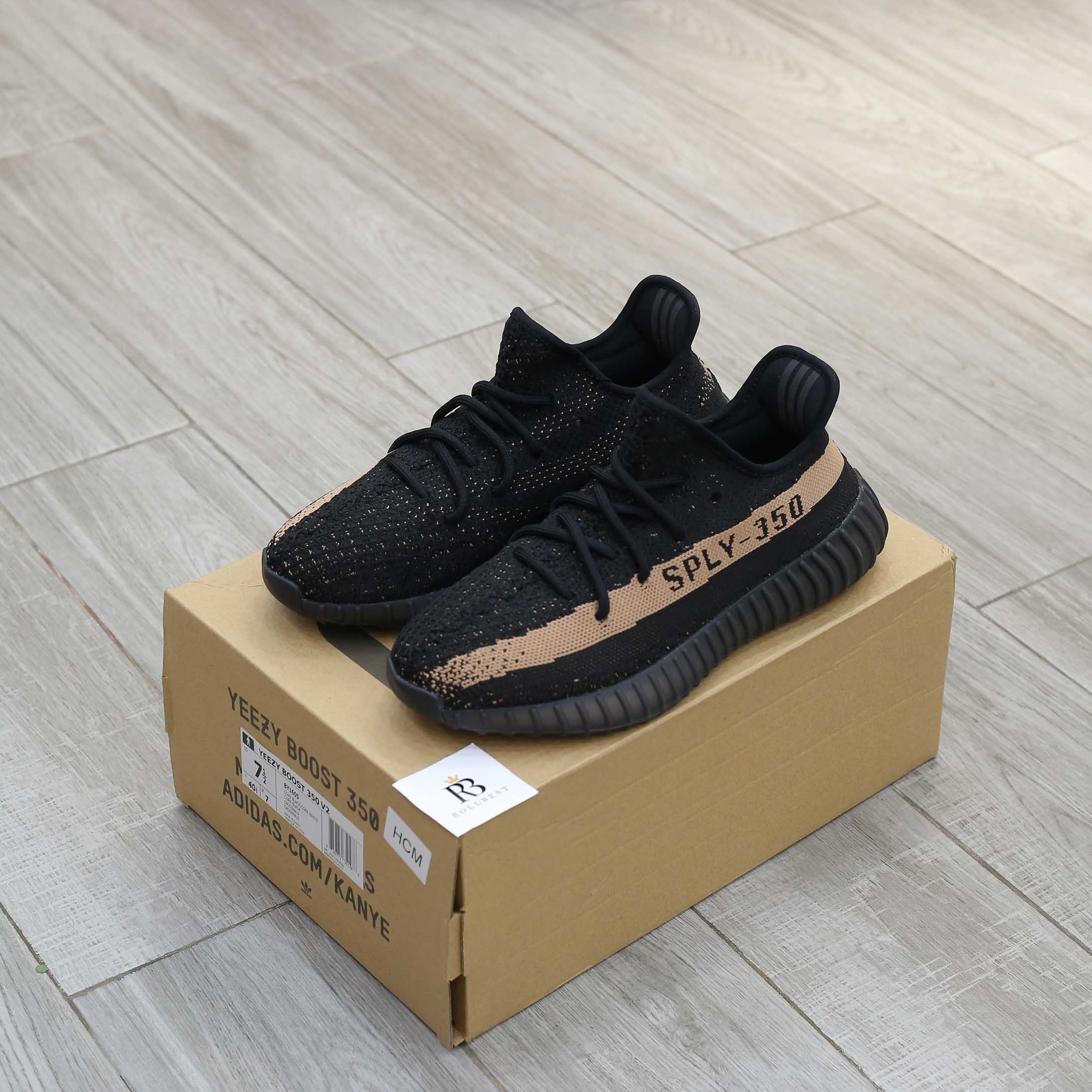 Giày Adidas Yeezy Boost 350 V2 Core Black Copper Best Quality