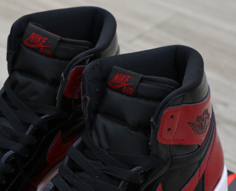 Giày Air Jordan 1 Retro High OG GS 'Patent Bred' Best Quality