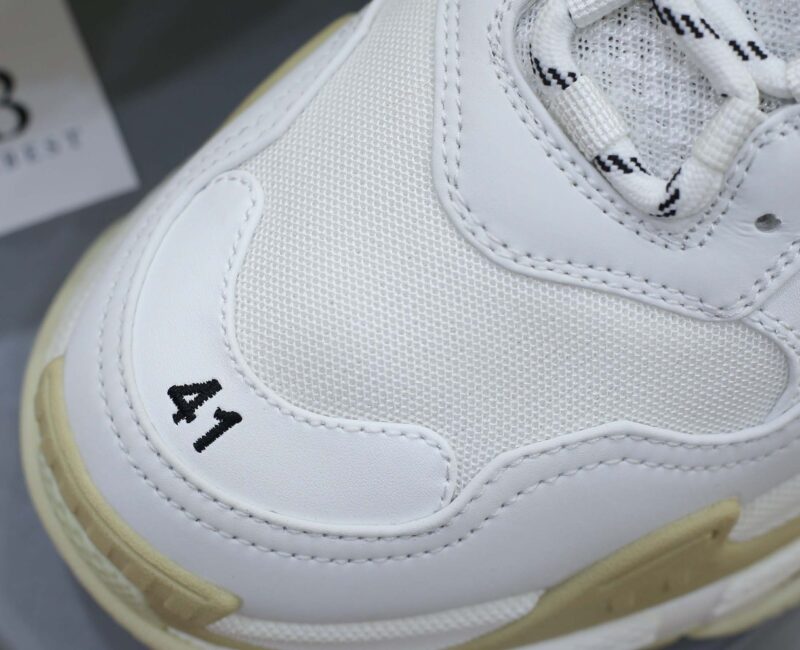 Giày Balenciaga Triple S White Best Quality