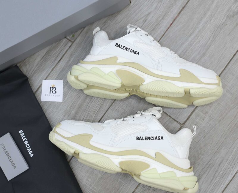 Giày Balenciaga Triple S White Best Quality