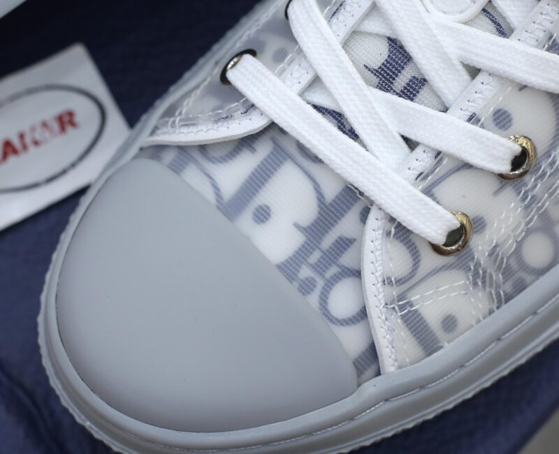 Giày Dior B23 Low White Navy Blue