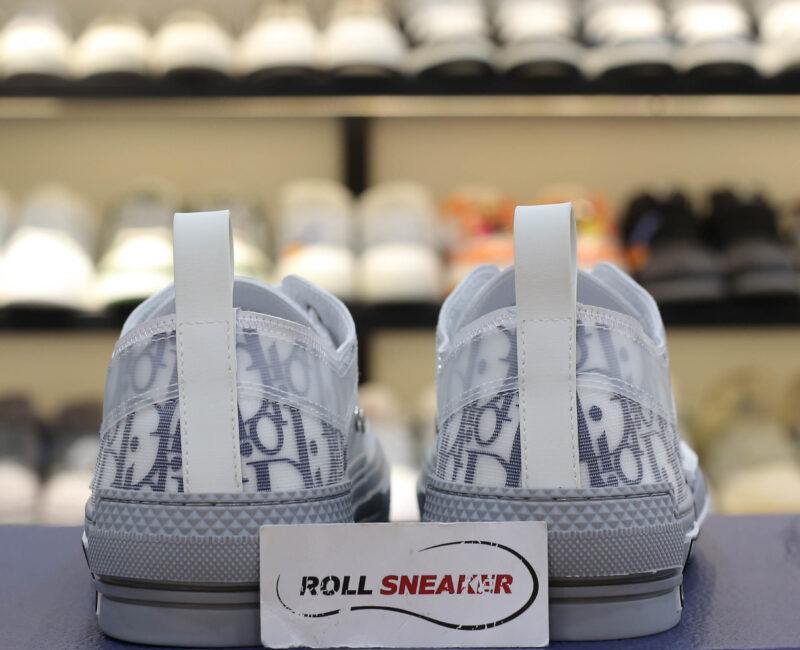 Giày Dior B23 Low White Navy Blue
