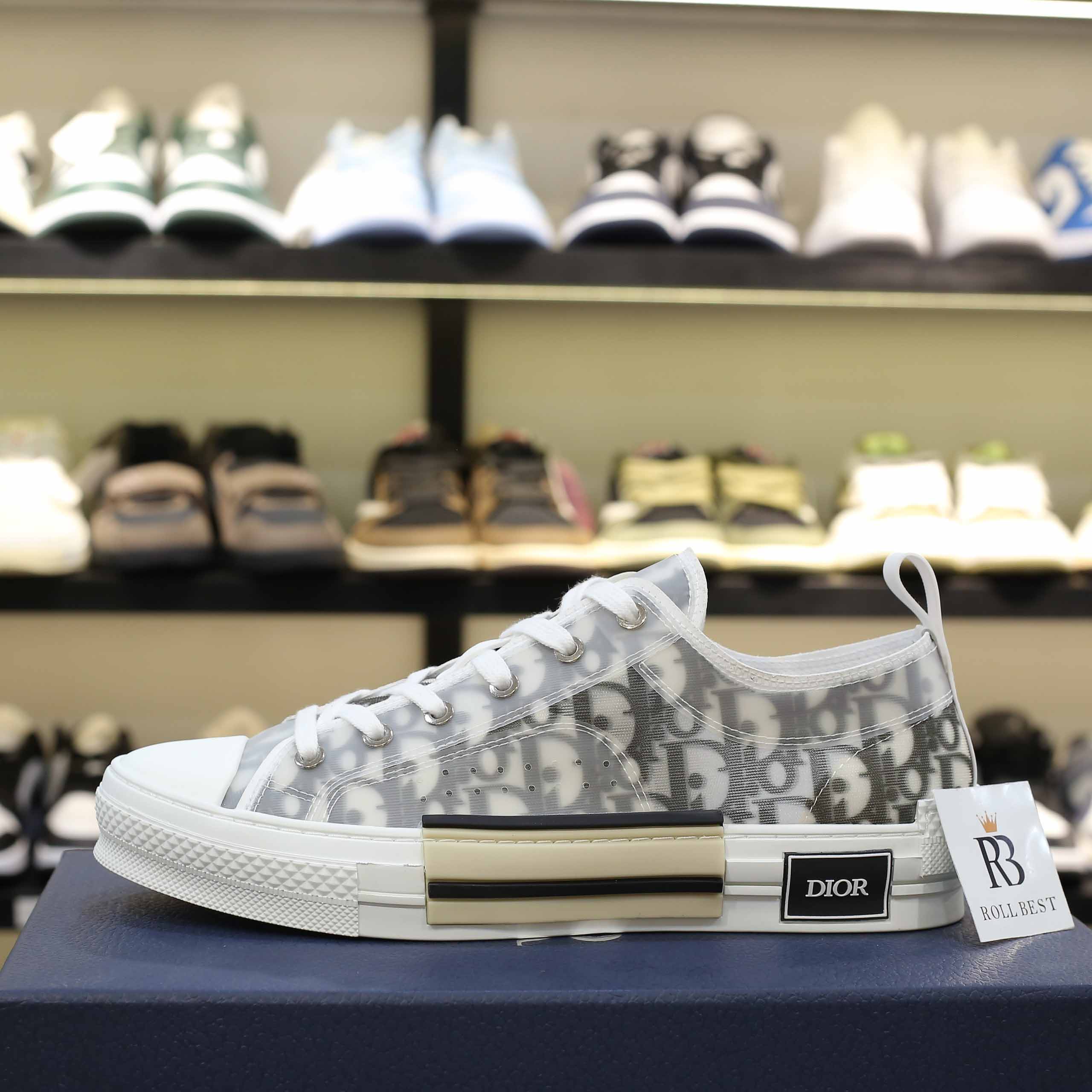 Giày Dior x Kaws B23 thấp cổ (Low Top) Best Quality