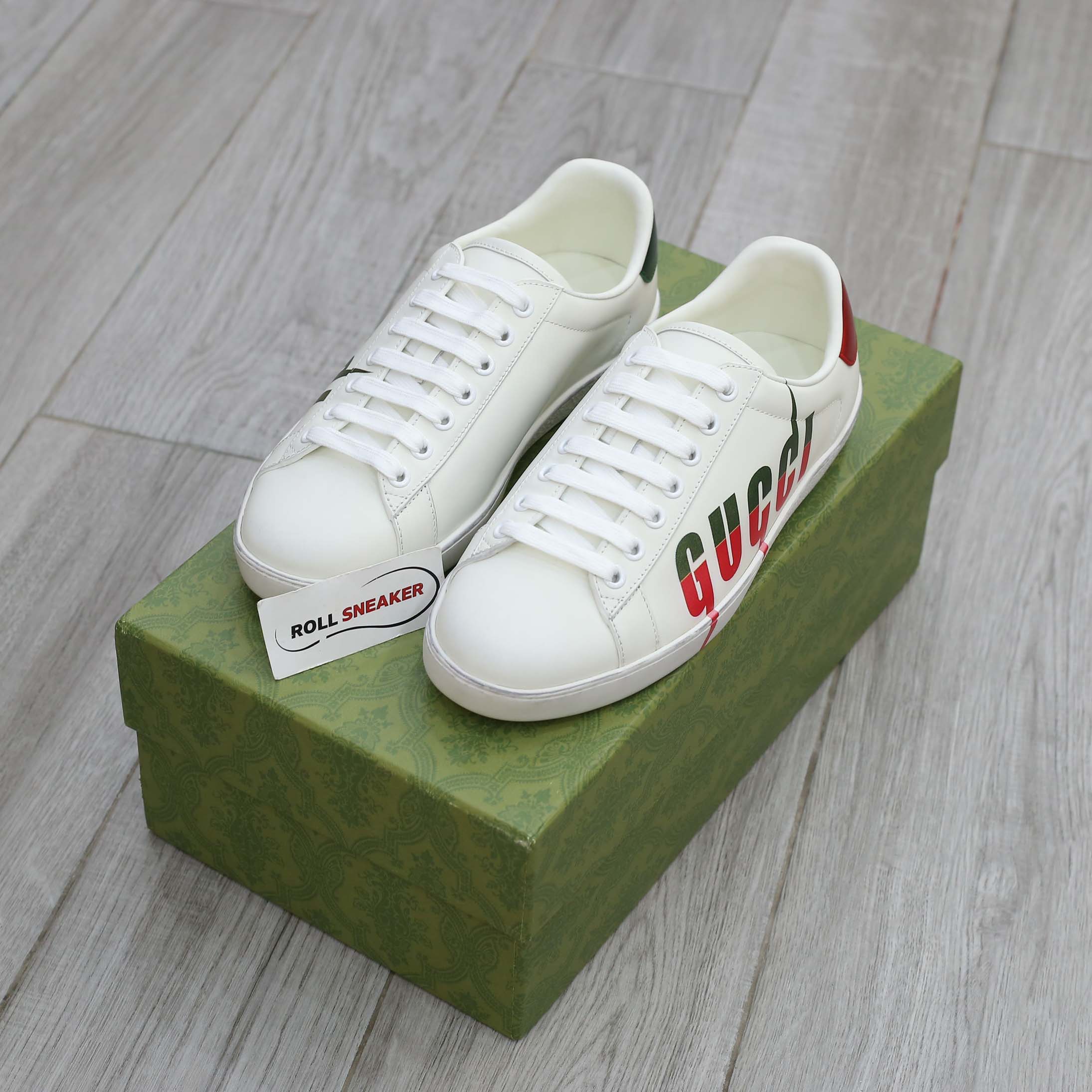 Giày Gucci Ace Sneaker with Gucci Blade Best Quality