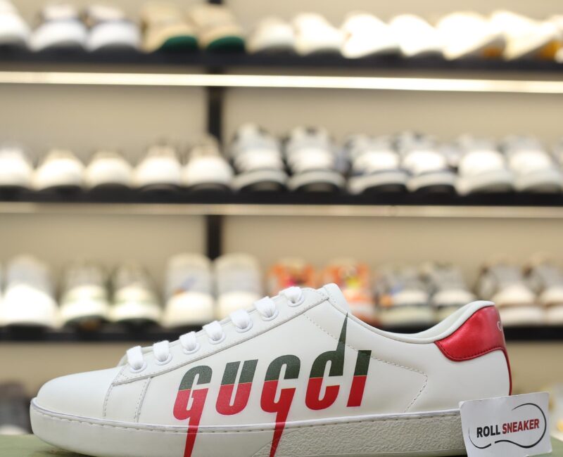 Giày Gucci Ace Sneaker with Gucci Blade Best Quality