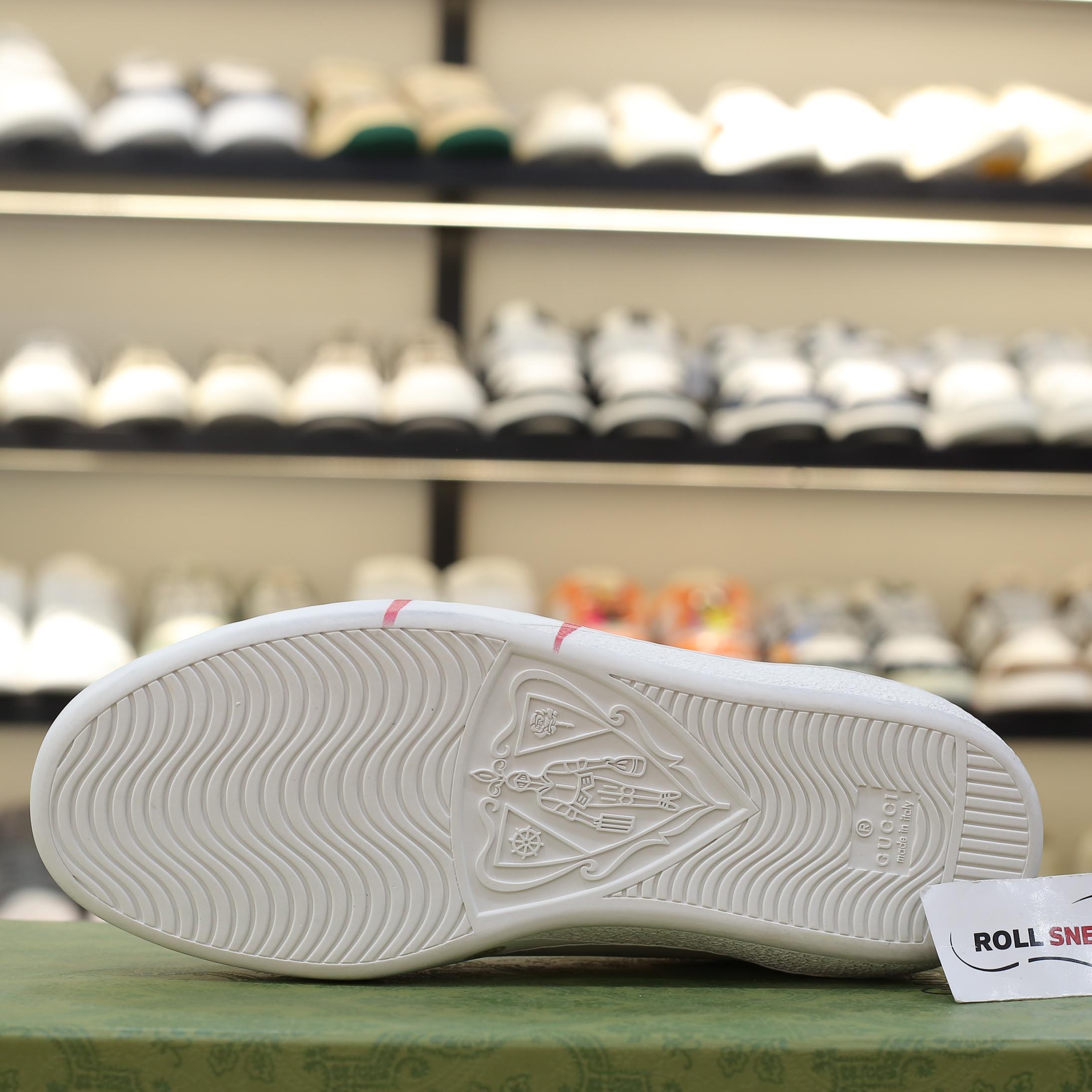 Giày Gucci Ace Sneaker with Gucci Blade Best Quality