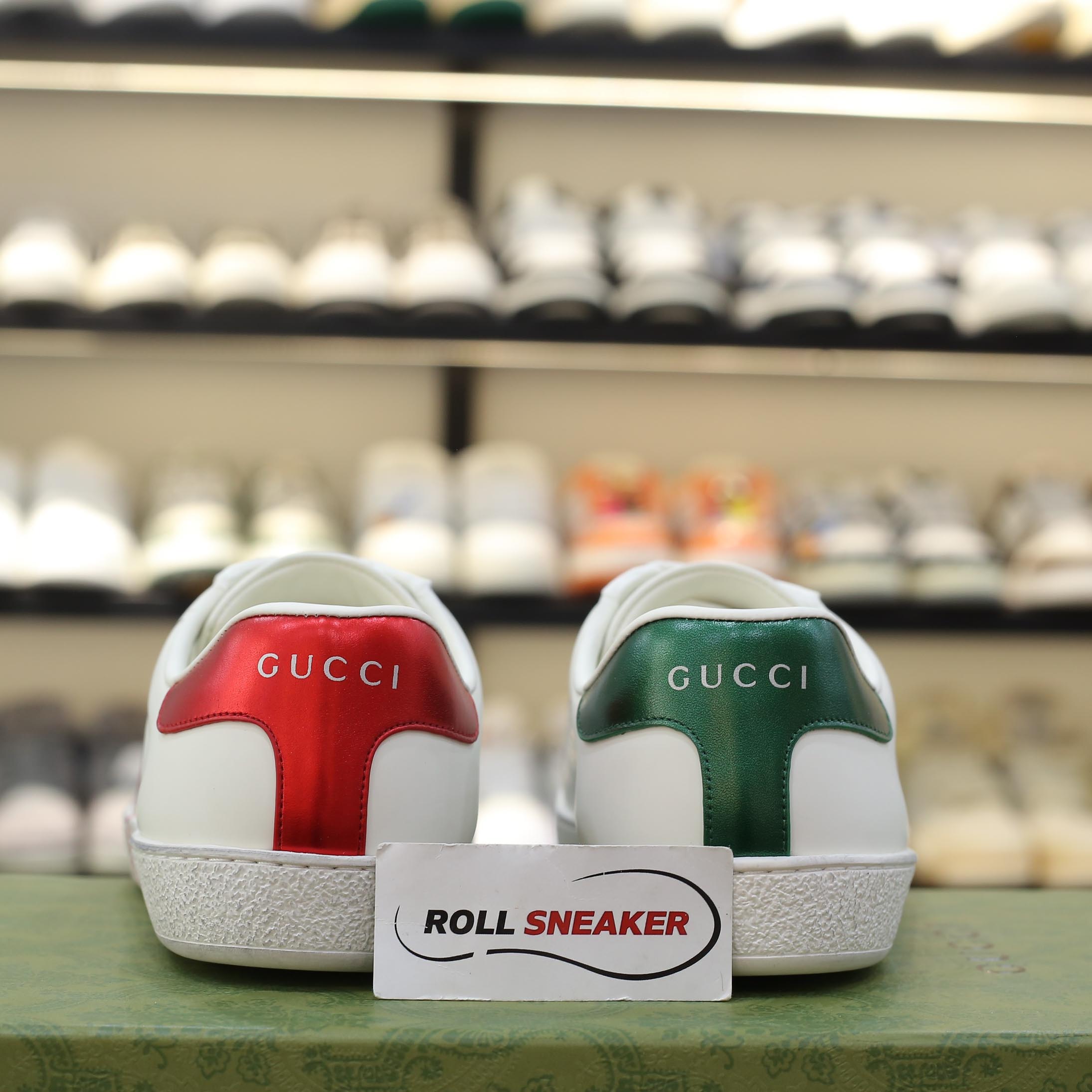 Giày Gucci Ace Sneaker with Gucci Blade Best Quality