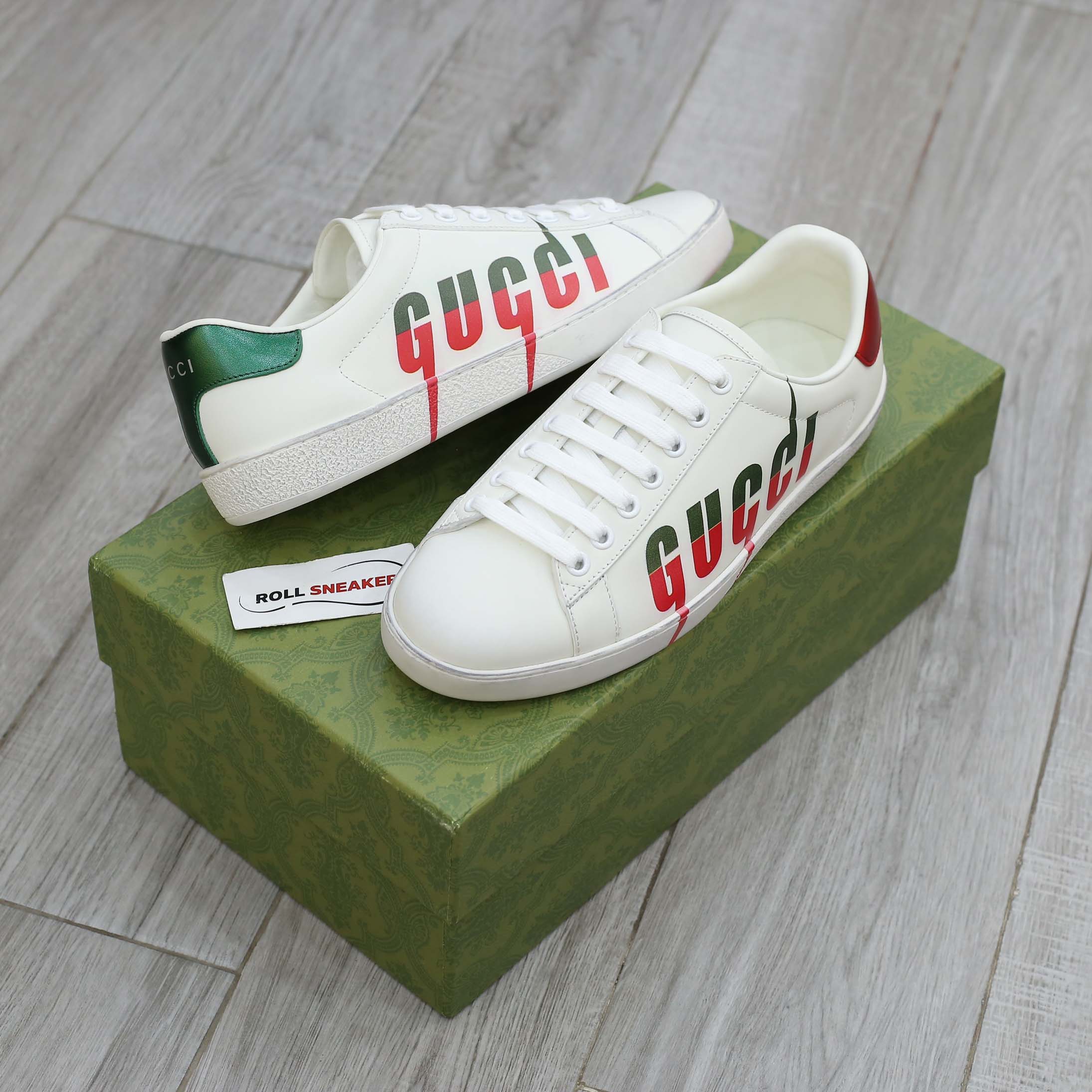 Giày Gucci Ace Sneaker with Gucci Blade Best Quality