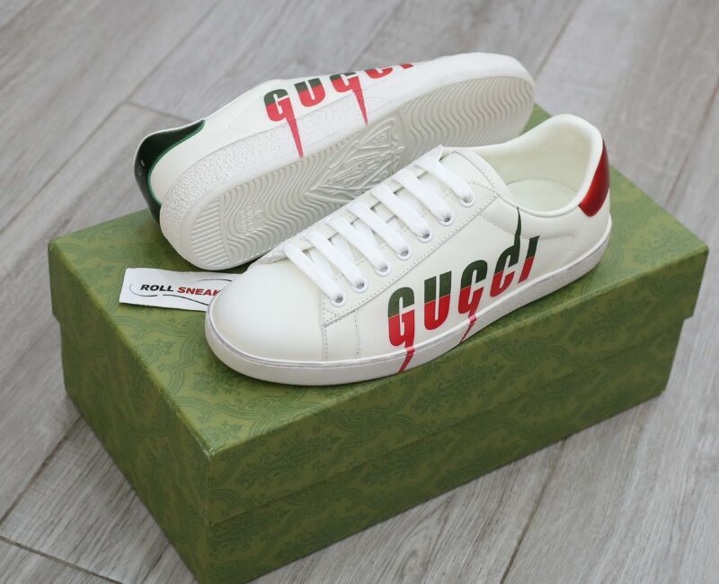 Giày Gucci Ace Sneaker with Gucci Blade Best Quality