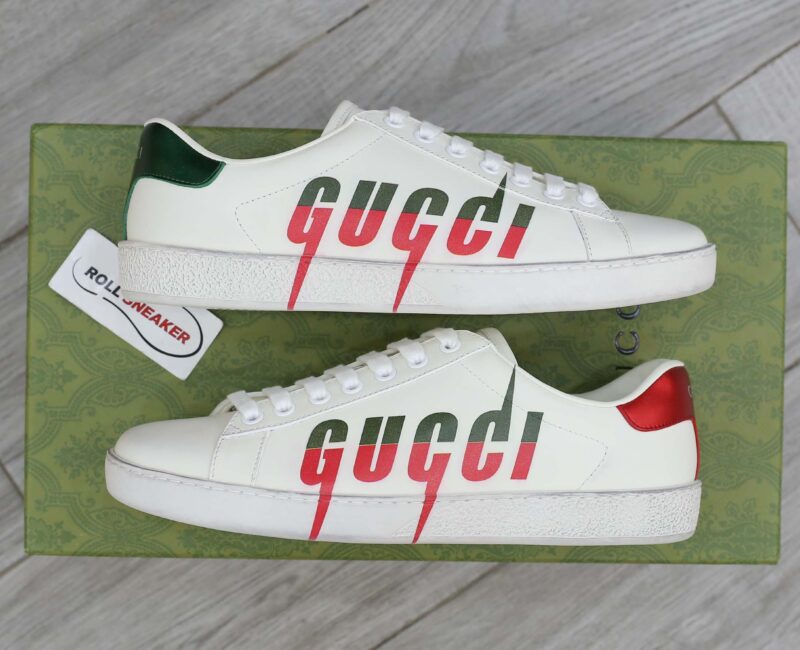Giày Gucci Ace Sneaker with Gucci Blade Best Quality