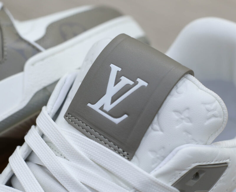 Giày Louis Vuiton #54 Trainer Arch Light Grey White Like Auth