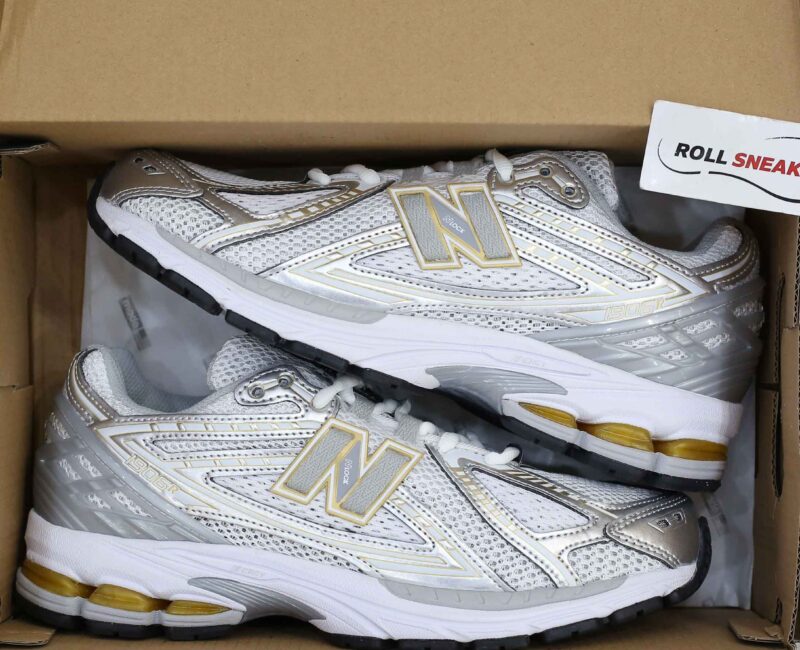 Giày New Balance 1906R White Silver Metallic Like Auth