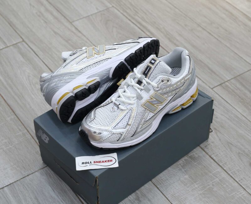 Giày New Balance 1906R White Silver Metallic Like Auth