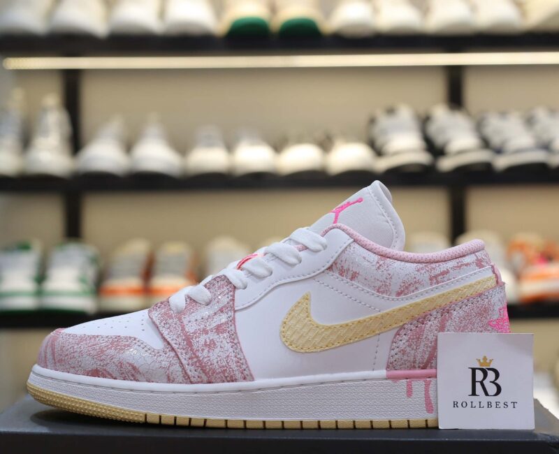 Giày Nike Air Jordan 1 Low GS Strawberry Ice Cream Best Quality