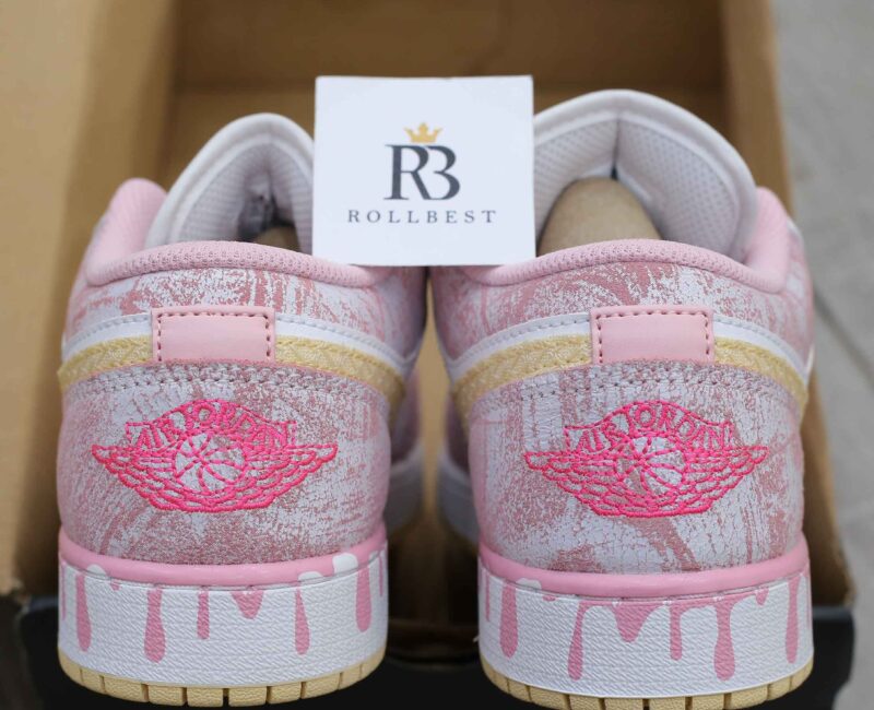 Giày Nike Air Jordan 1 Low GS Strawberry Ice Cream Best Quality