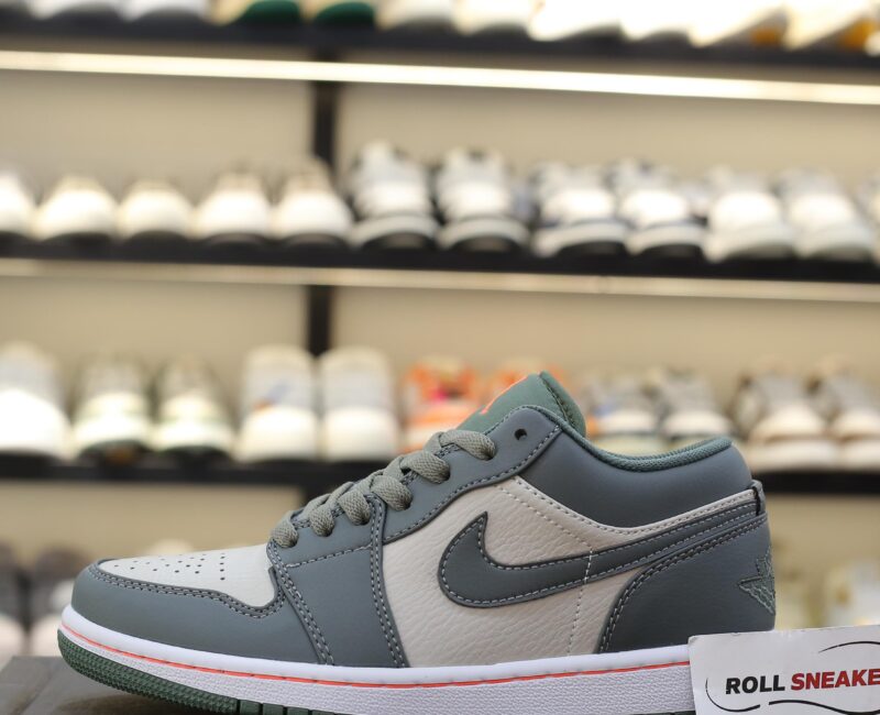 Giày Nike Air Jordan 1 Low Military Green Like Auth