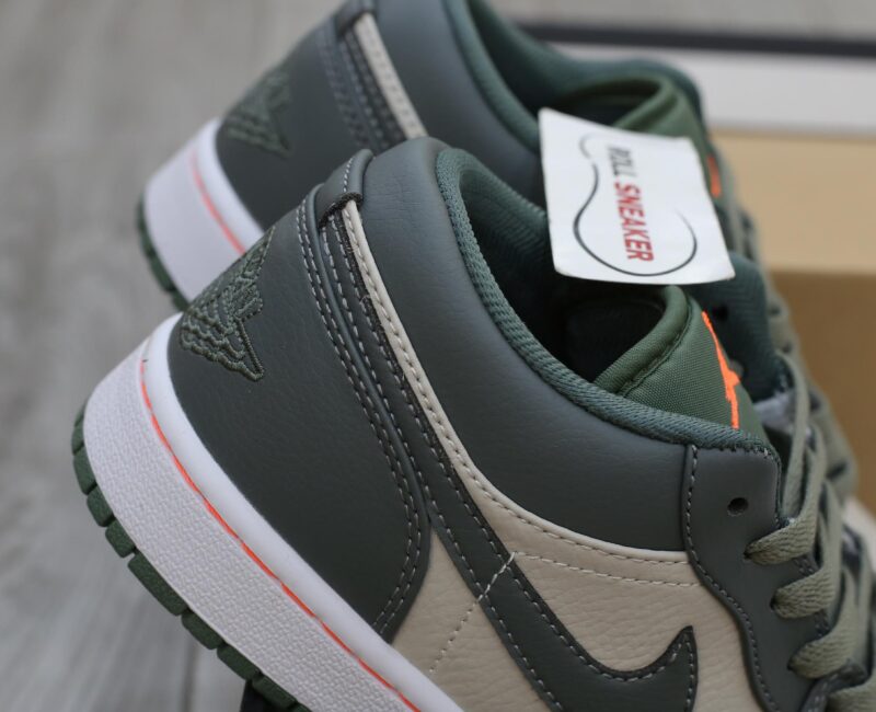 Giày Nike Air Jordan 1 Low Military Green Like Auth
