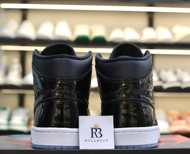 Giày Nike Air Jordan 1 Mid SE Space Jam Black Concord Best Quality