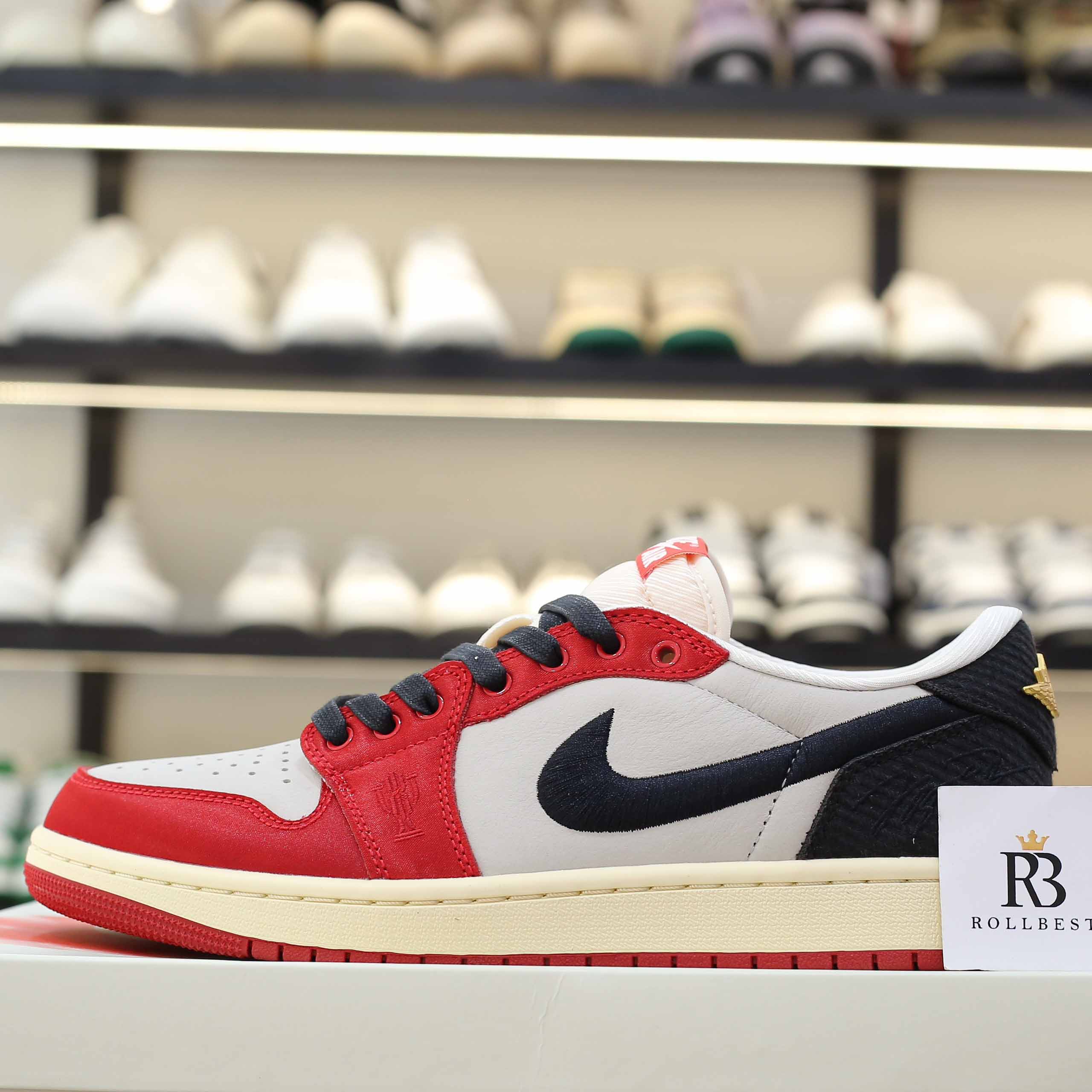 Giày Nike air Jordan 1 Retro Low OG Trophy Room Away Best Quality