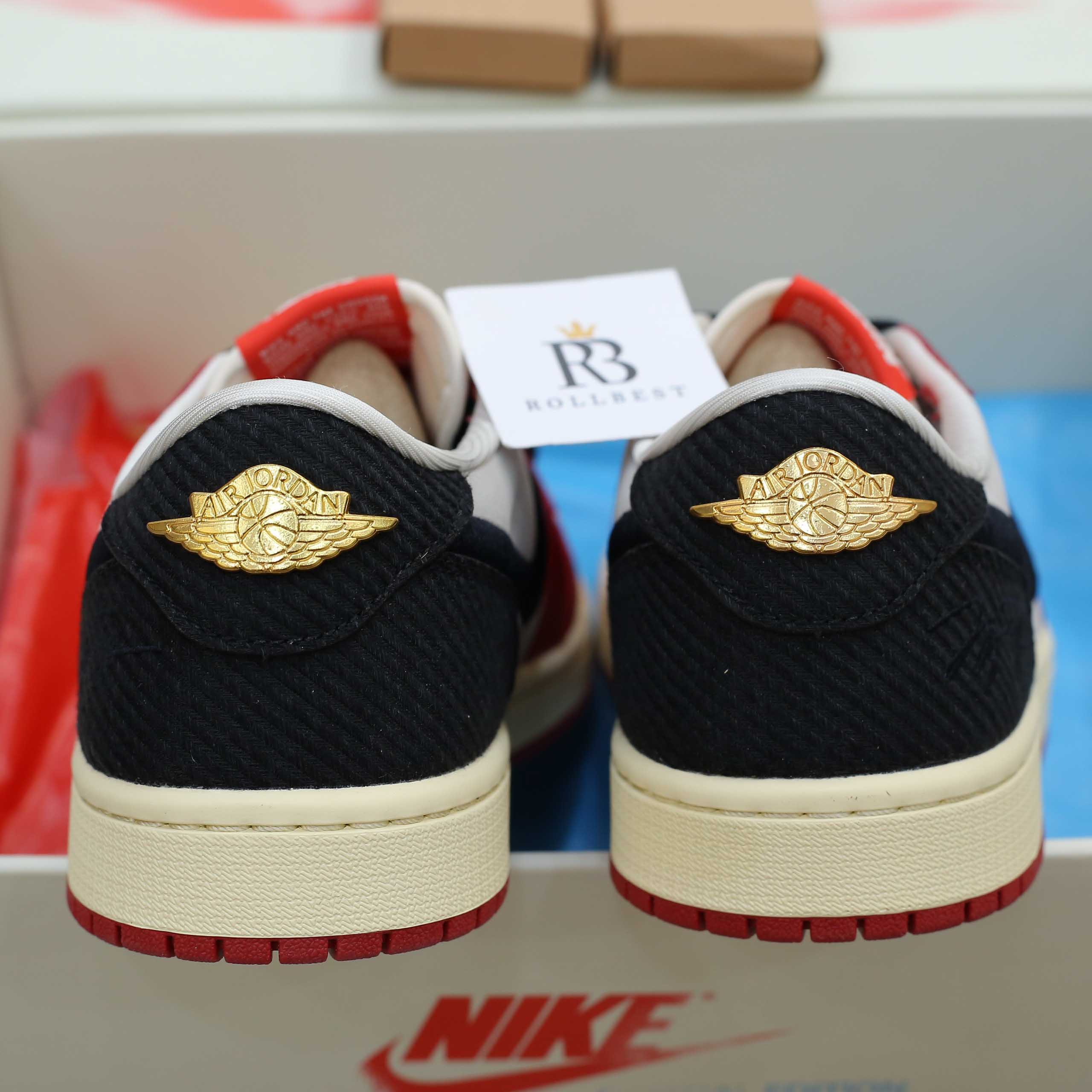 Giày Nike air Jordan 1 Retro Low OG Trophy Room Away Best Quality