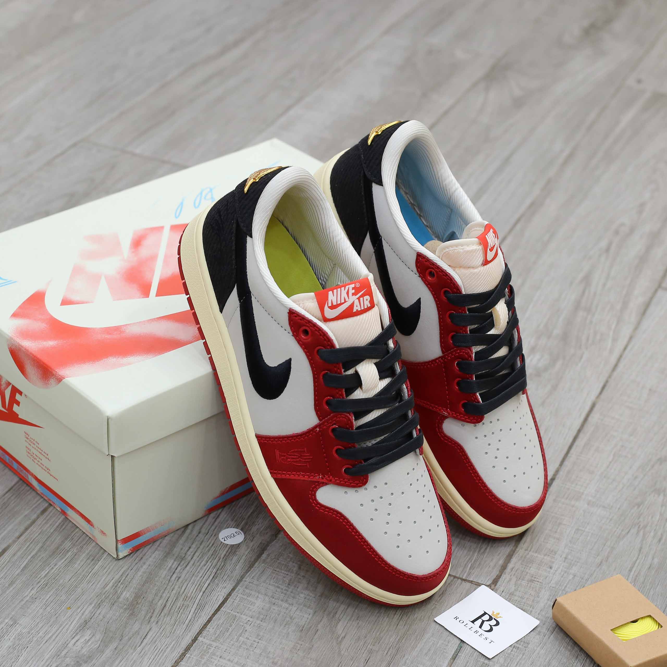 Giày Nike air Jordan 1 Retro Low OG Trophy Room Away Best Quality