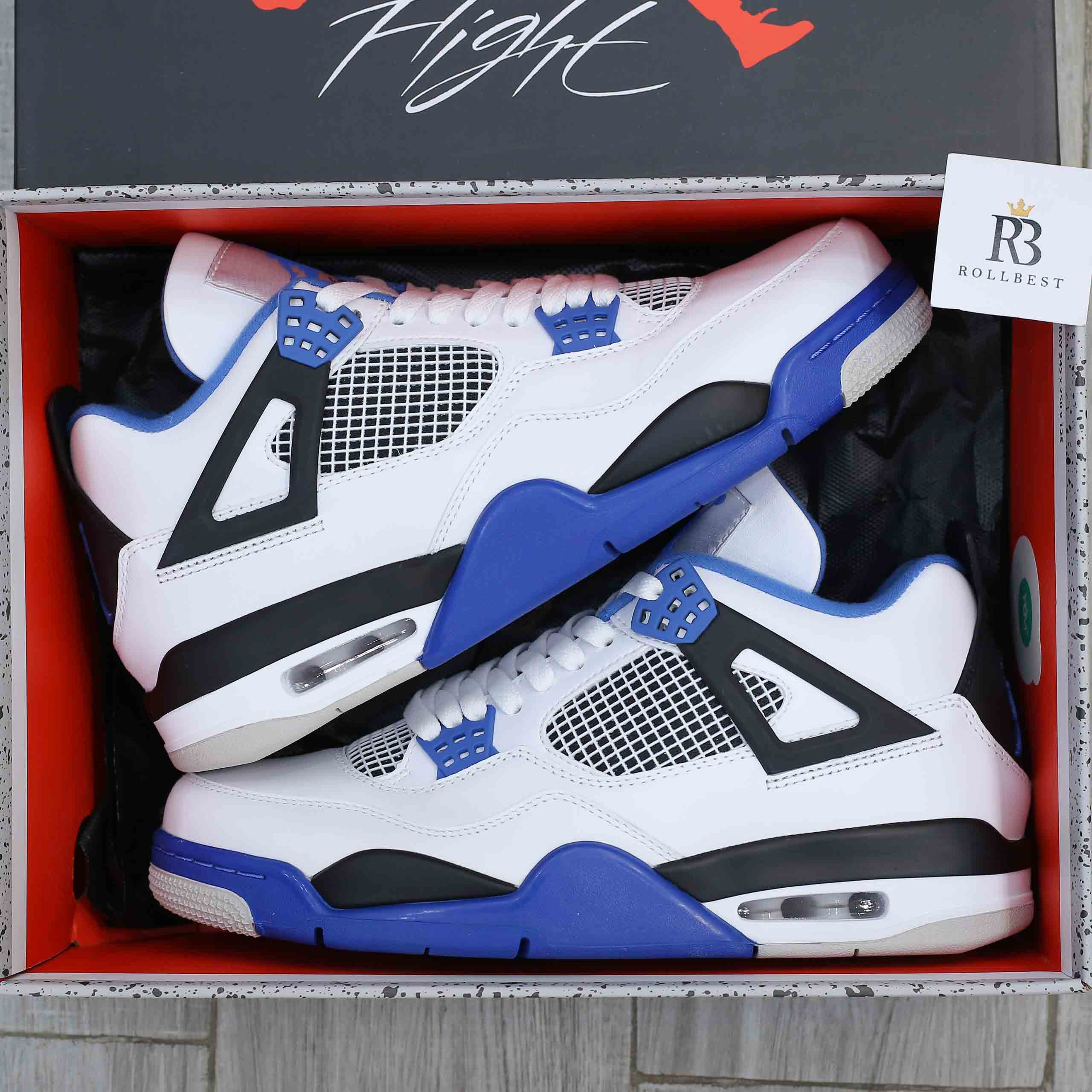 Giày Nike air Jordan 4 Retro Motorsports Best Quality