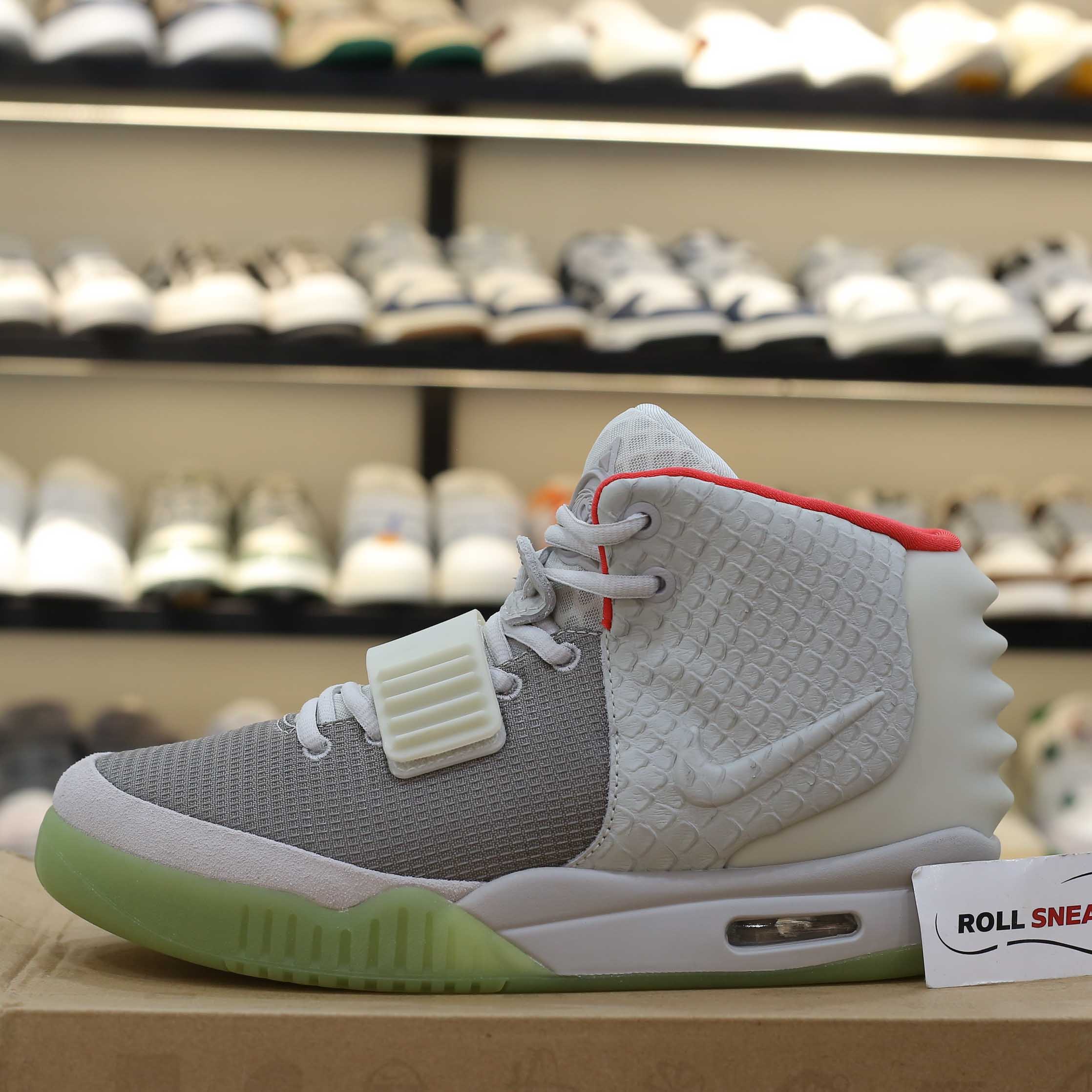 Giày Nike Air Yeezy 2 Pure Platinum Men's Best Quality