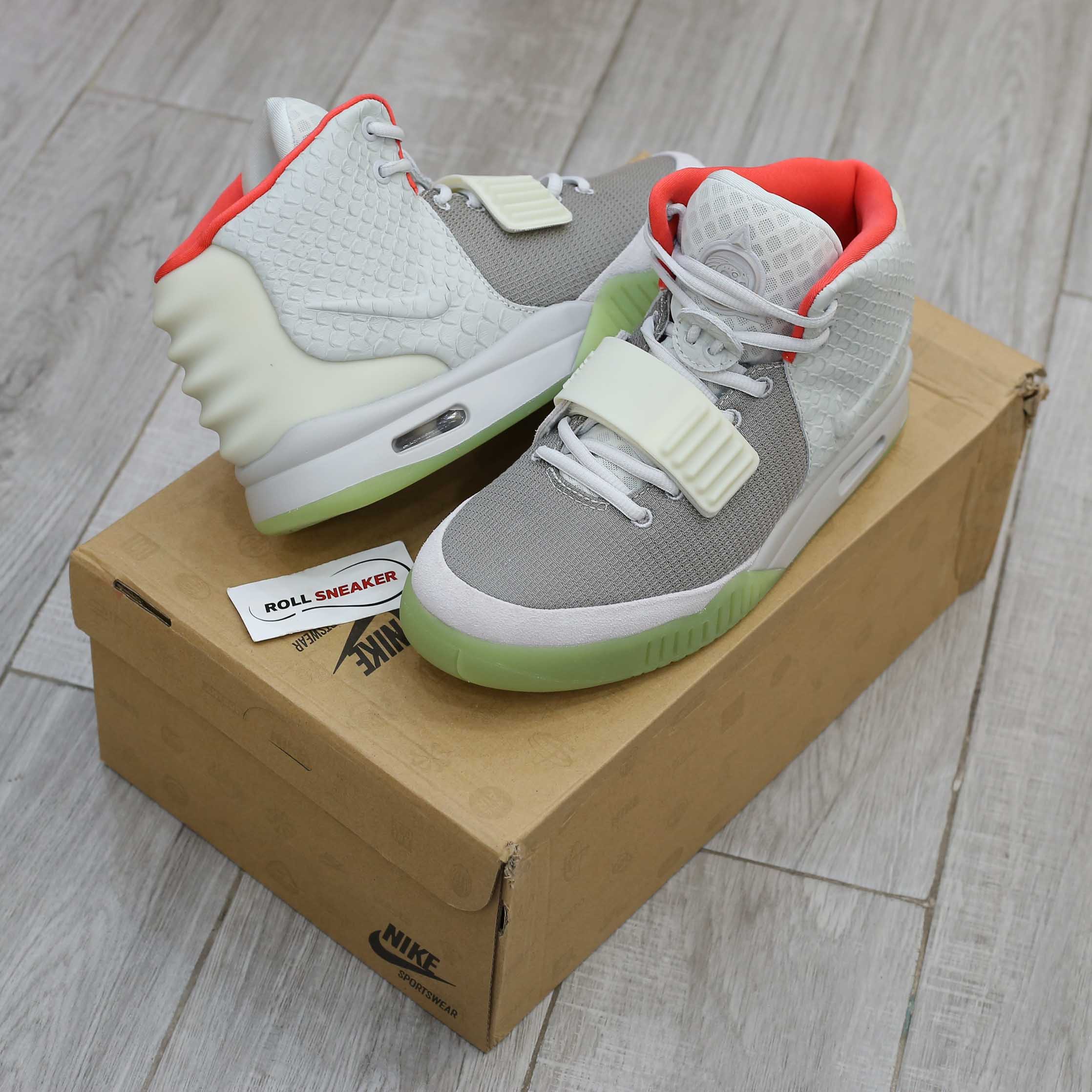 Giày Nike Air Yeezy 2 Pure Platinum Men's Best Quality