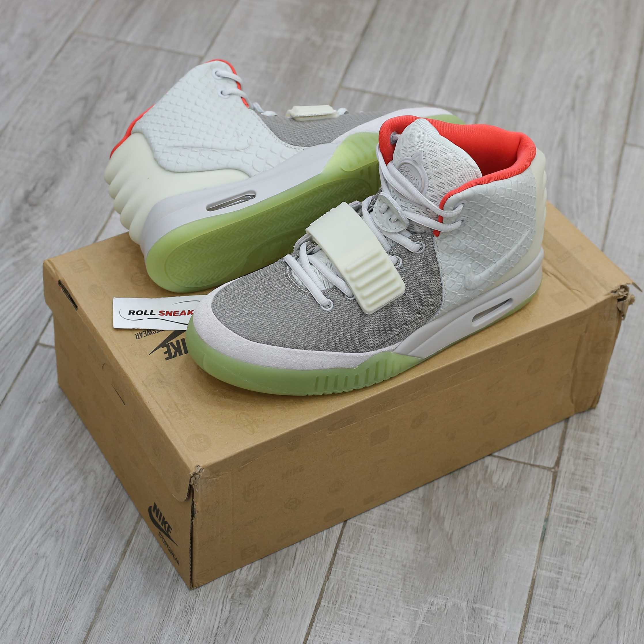 Giày Nike Air Yeezy 2 Pure Platinum Men's Best Quality