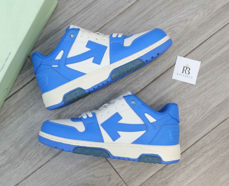 Giày Off-White Wmns Out of Office 'Blue White' Best Quality