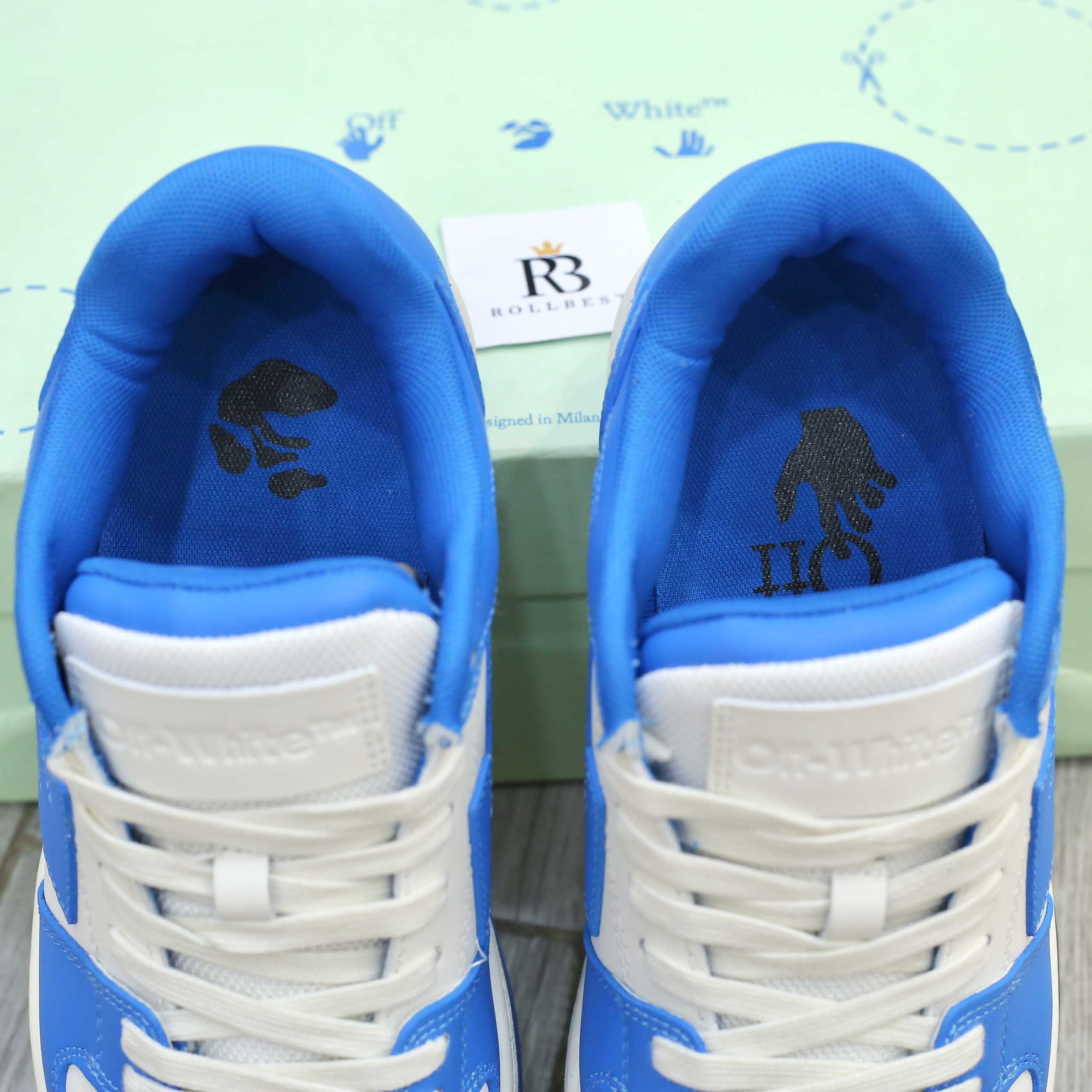 Giày Off-White Wmns Out of Office 'Blue White' Best Quality