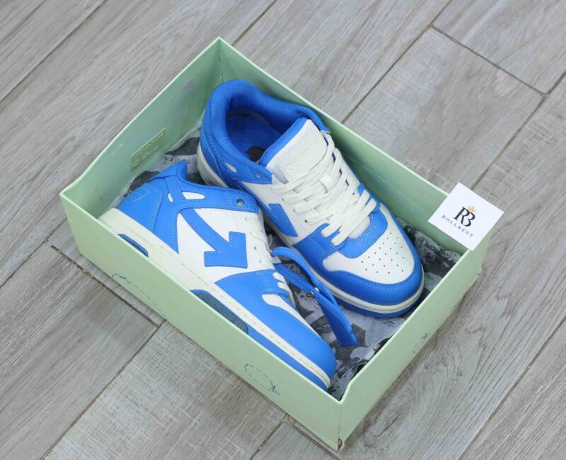 Giày Off-White Wmns Out of Office 'Blue White' Best Quality