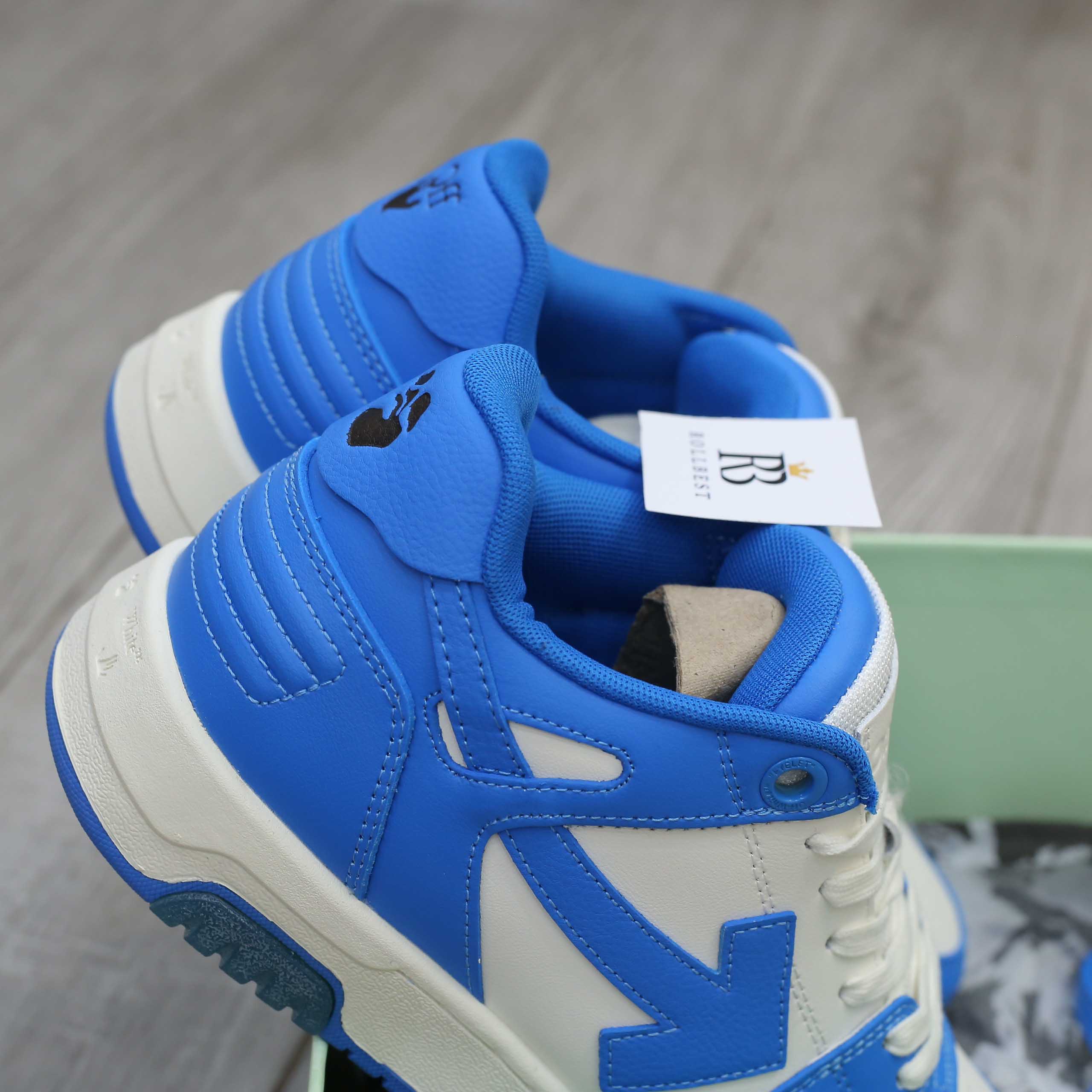 Giày Off-White Wmns Out of Office 'Blue White' Best Quality