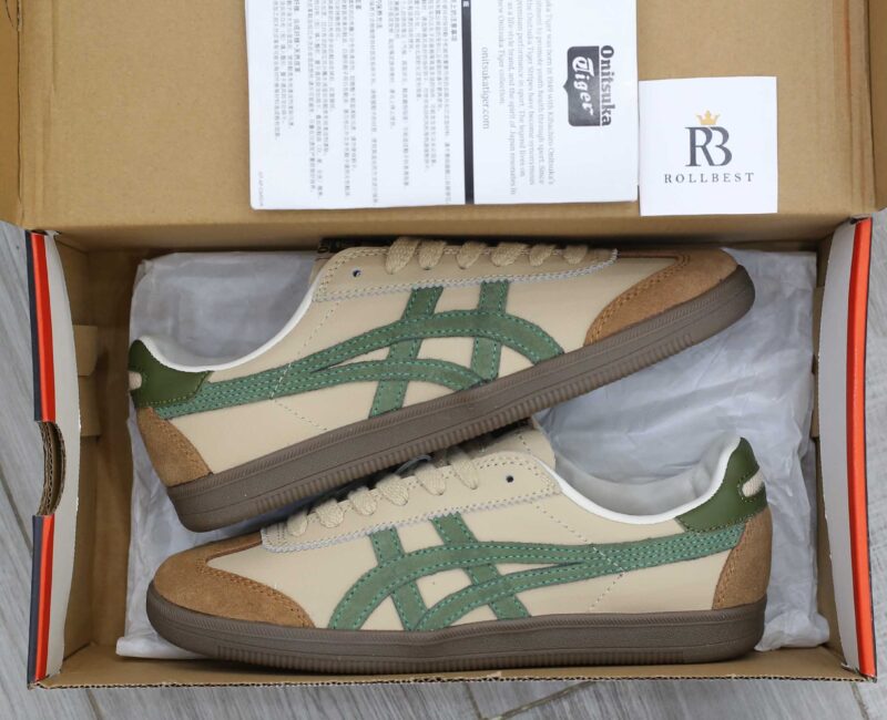 Giày Onitsuka Tiger Tokuten ‘Beige Green’ Best Quality