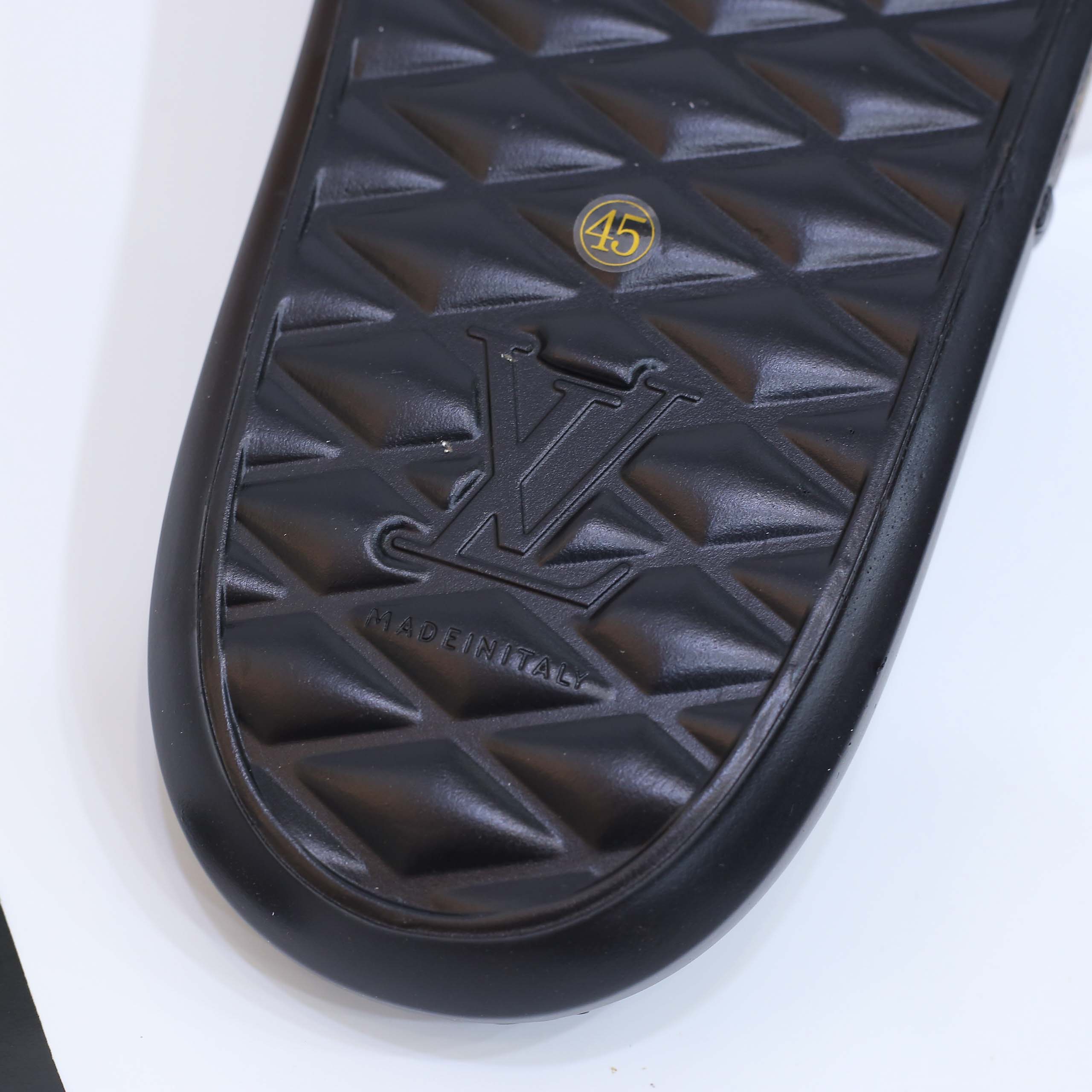 Dép Louis Vuitton Waterfront Mule Macassar Best Quality