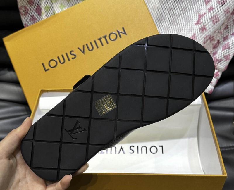 Dép LV Venice Mule Monogram Eclipse Best Quality